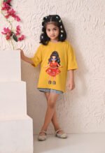 Girls T-Shirt - Yellow - Image 4