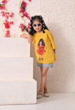 Girls T-Shirt - Yellow - Image 2