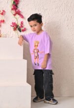 Boys T-Shirt - White Print - Image 9