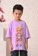 Boys T-Shirt - White Print - Image 8