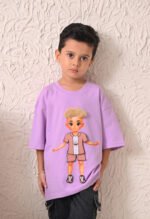 Boys T-Shirt - White Print - Image 6
