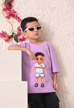 Boys T-Shirt - White Print