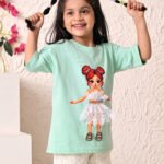 Girls T-Shirt - Sky Blue