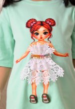 Girls T-Shirt - Sky Blue - Image 6