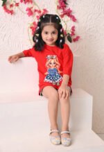 Girls T-Shirt - Red 2