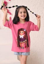 Girls T-Shirt - Pink - Image 5