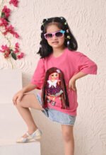 Girls T-Shirt - Pink - Image 4