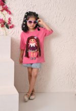 Girls T-Shirt - Pink - Image 3